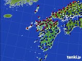 2022年03月29日の九州地方のアメダス(日照時間)