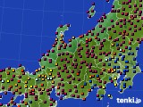 北陸地方のアメダス実況(日照時間)(2022年03月30日)