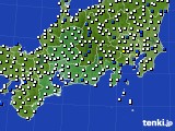 東海地方のアメダス実況(風向・風速)(2022年03月30日)