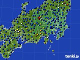 関東・甲信地方のアメダス実況(日照時間)(2022年03月31日)