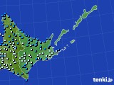 2022年03月31日の道東のアメダス(気温)