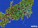 関東・甲信地方のアメダス実況(日照時間)(2022年04月01日)
