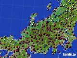 北陸地方のアメダス実況(日照時間)(2022年04月01日)