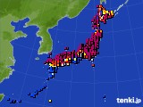 2022年04月02日のアメダス(日照時間)