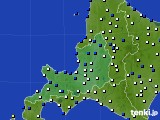 道央のアメダス実況(風向・風速)(2022年04月02日)