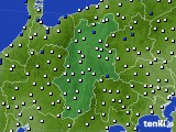 長野県のアメダス実況(風向・風速)(2022年04月02日)