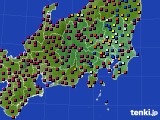 関東・甲信地方のアメダス実況(日照時間)(2022年04月05日)