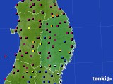 岩手県のアメダス実況(日照時間)(2022年04月05日)