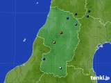 山形県のアメダス実況(積雪深)(2022年04月06日)
