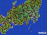 関東・甲信地方のアメダス実況(日照時間)(2022年04月06日)
