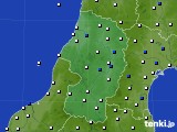 山形県のアメダス実況(風向・風速)(2022年04月06日)