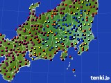 関東・甲信地方のアメダス実況(日照時間)(2022年04月07日)