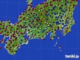 2022年04月07日の東海地方のアメダス(日照時間)