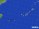 沖縄地方のアメダス実況(風向・風速)(2022年04月07日)