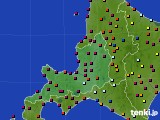 2022年04月08日の道央のアメダス(日照時間)