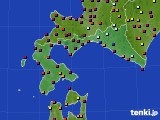 道南のアメダス実況(日照時間)(2022年04月08日)