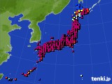 2022年04月09日のアメダス(日照時間)