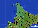 道北のアメダス実況(日照時間)(2022年04月09日)