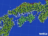四国地方のアメダス実況(日照時間)(2022年04月11日)