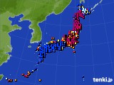 2022年04月11日のアメダス(日照時間)