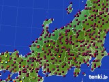 北陸地方のアメダス実況(日照時間)(2022年04月12日)