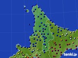 道北のアメダス実況(日照時間)(2022年04月12日)