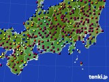 2022年04月13日の東海地方のアメダス(日照時間)
