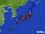 2022年04月13日のアメダス(日照時間)