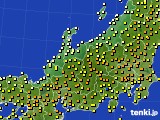 北陸地方のアメダス実況(気温)(2022年04月13日)
