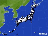 アメダス実況(風向・風速)(2022年04月13日)