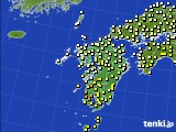 九州地方のアメダス実況(気温)(2022年04月14日)