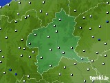 2022年04月14日の群馬県のアメダス(風向・風速)