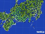 東海地方のアメダス実況(日照時間)(2022年04月15日)