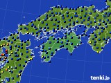 四国地方のアメダス実況(日照時間)(2022年04月15日)