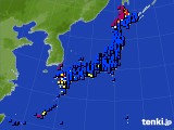 2022年04月15日のアメダス(日照時間)