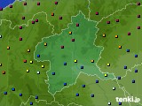 群馬県のアメダス実況(日照時間)(2022年04月17日)