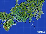2022年04月18日の東海地方のアメダス(日照時間)