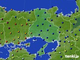 兵庫県のアメダス実況(日照時間)(2022年04月18日)