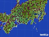 東海地方のアメダス実況(日照時間)(2022年04月19日)