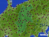 長野県のアメダス実況(日照時間)(2022年04月19日)