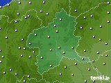 群馬県のアメダス実況(気温)(2022年04月19日)