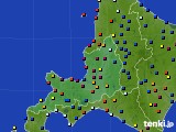 2022年04月22日の道央のアメダス(日照時間)