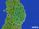岩手県のアメダス実況(日照時間)(2022年04月22日)