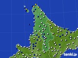 道北のアメダス実況(風向・風速)(2022年04月22日)