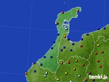 石川県のアメダス実況(日照時間)(2022年04月23日)