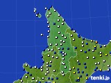 道北のアメダス実況(風向・風速)(2022年04月23日)