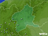 群馬県のアメダス実況(降水量)(2022年04月24日)