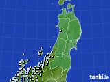 東北地方のアメダス実況(降水量)(2022年04月26日)