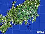 2022年04月26日の関東・甲信地方のアメダス(風向・風速)