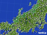 2022年04月26日の北陸地方のアメダス(風向・風速)